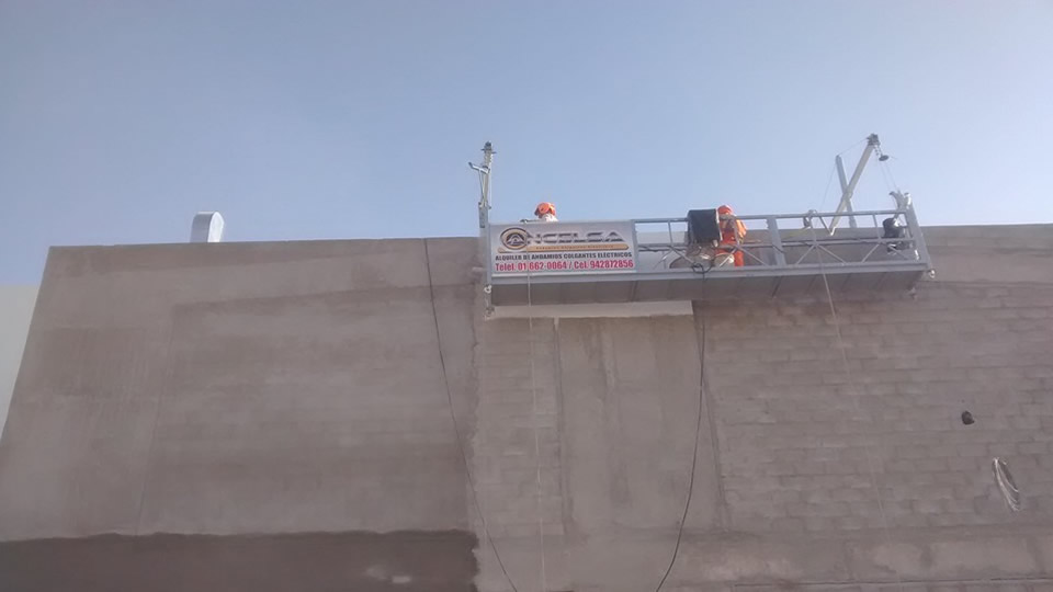 3.- Andamios Colgantes Eléctricos