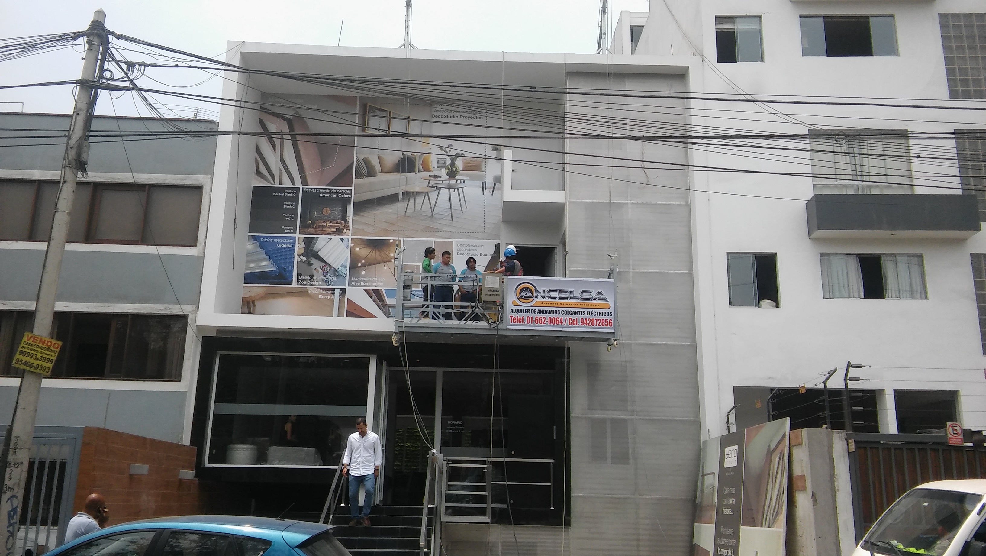 4.- Andamios Colgantes Eléctricos